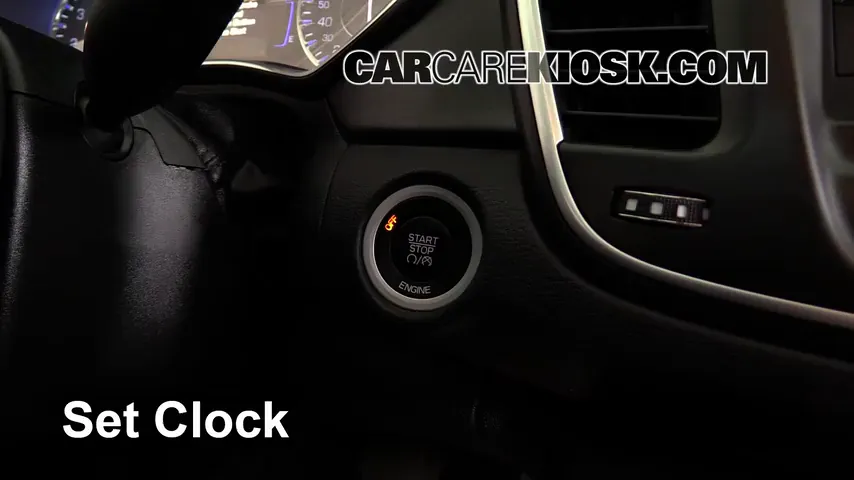 2015 Chrysler 200 Limited 2.4L 4 Cyl. Sedan (4 Door) Clock